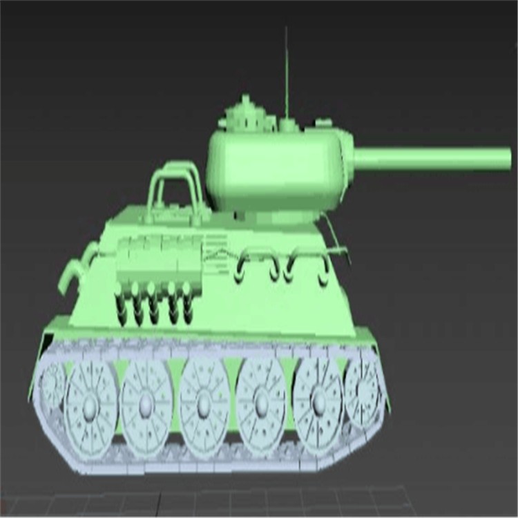 道外充气军用坦克模型